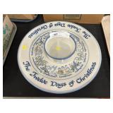 Stoneware Bowl and Serving Plate