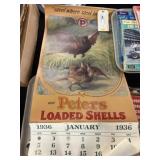 Reproduction Ammunition Calendar