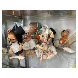 (6) Annalee Dolls