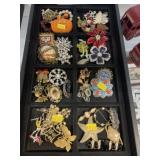 Costume Jewelry Pins