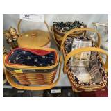 (4) Longaberger Baskets