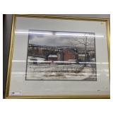Framed Farm Print