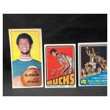 (2) K. Abdul-Jabbar with Alcindor Collector Cards