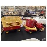 (3) Ertl New Holland Farm Toys