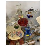 Art Glass Figurines and Paperweights