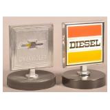 2 Vintage Chevrolet Truck Hood Ornaments