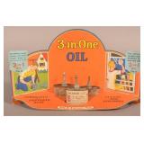 Dated 1926 3-In-One Handy Oiler Counter Display