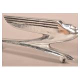 1930s Art Deco Chevrolet Chrome Hood Ornament