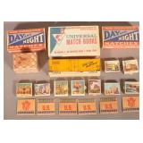 Collection of Unopened Advertising Match Boxes