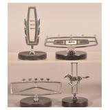 4 Ford Hood Ornaments