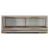 Antique Nickel & Glass General Store Display Case