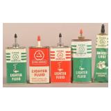 4 Cities Service Handy Oilers and a Squeeze Tube