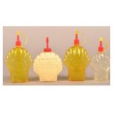 4 Shell-Shaped "Shell" Gas/Oil Handy Oilers
