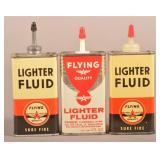 3 "Flying A" Vintage Handy Oilers