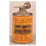 Early Pennsylvania Lawn Mower Handy Oiler