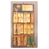 Vintage "Color Crest Auto Key" Key Display