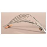 1937 Plymouth "3 Sail Ships" Chrome Hood Ornament