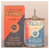 Finol Standard Oil Lead Top Handy Oiler & Box