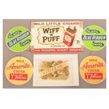 Vintage NOS Cigar Fan Pulls & Cigar Box Labels