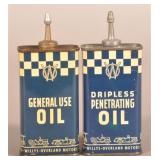 Rare Lead Top Willys-Overland Motors Handy Oilers