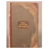 Historic York Railway 1896 Ledger