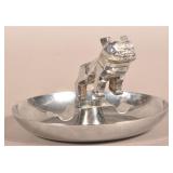 Vintage Mack Truck Chrome Ashtray