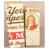 2 Unopened Packs Vintage Cigar Box Labels