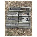 (8) Cement Splash Blocks