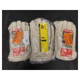 (6) Pairs of New Large Work Gloves
