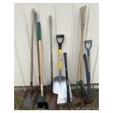 (9) Long Handled Garden Tools