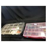 (2) Plastic Hardware Organizers, etc.