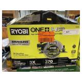 New Ryobi 18V Circular Saw