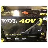 New Ryobi 40V Leaf Vacuum