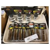 (12) 1/2" and 3/4" Drive SAE Sockets