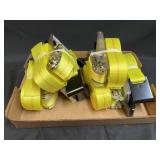 (6) New 2" Ratchet Straps