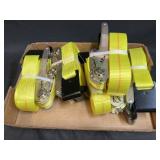 (5) New 2" Ratchet Straps