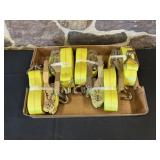 (5) New 2" Ratchet Straps