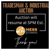 Auction Will Resume At 5:00pm EST