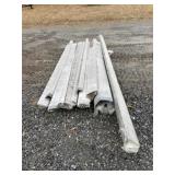 (12) Bundles of Metal Ridge Cap, Drip Edge, etc.