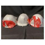 (3) New Hard Hats