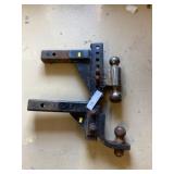 (2) Hitch Receivers with Couplers
