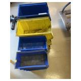 (15) Assorted Plastic Hardware Bins