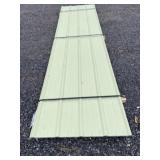 New 12 Ft. Light Green Roofing/Siding Metal