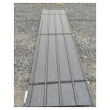 New 12 Ft. Black Roofing/Siding Metal