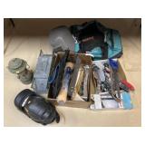 Havahart Trap, Hand Tools, Makita Tool Bag, etc.