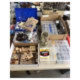 Craft Supplies, Buttons, Stamps