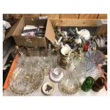 Figurines, Glassware, CD