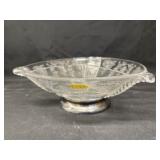 Sterling Banded Divided Dish