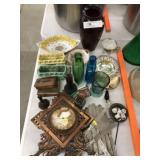 Butter Knives, Planters, Bottles