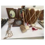 Native American Drum with Prints & Dreamcatcher